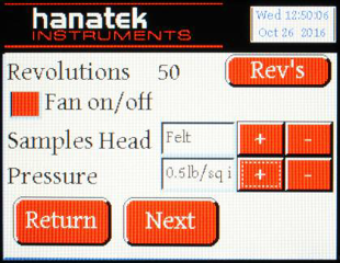 Hanatek RT4 screen
